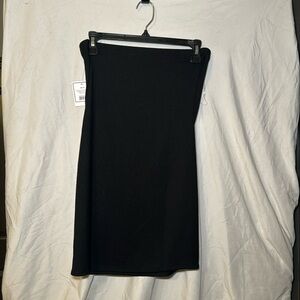 Black tube dress size medium